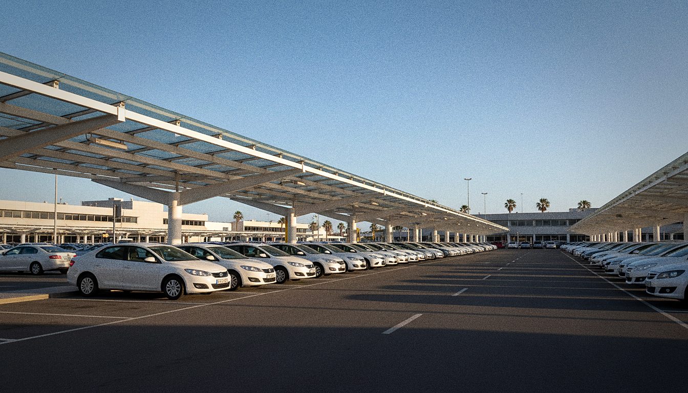 Odbiór wynajętego auta na lotnisku Tenerife Południe Reina Sofía